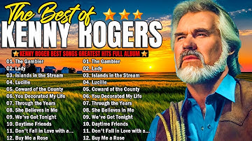Kenny Rogers Greatest Hits Mix Full album 🤠 Best Songs Of Kenny Rogers 🌾 Kenny Rogers Love Songs