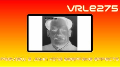 [RQ] Preview 2 John Xina Deepfake Effects [Mokou Deepfake Effects]