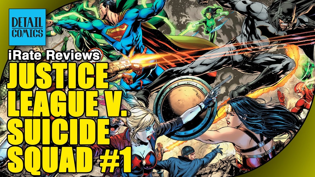 Justice League vs Suicide Squad Issue #1 Review (DC Rebirth) || iRate ...