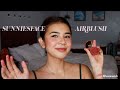 SUNNIESFACE AIRBLUSH review/swatches/first impressions | Lexi Mendiola