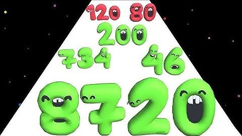 number master noob vs pro vs hacker all max level iOS trailer walkthrough satisfying gameplay.