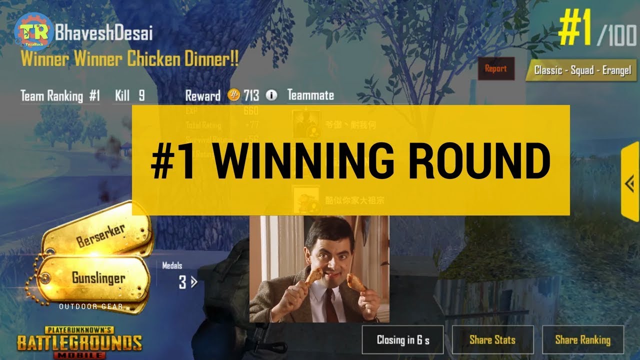 Winner Winner Chicken Dinner in PUBG PlayerUnknown's Battlegrounds pubg epic wallpapers