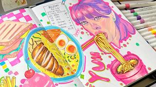 Quick & Fun: Painting Fast Food in My Sketchbook