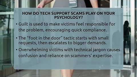 How Do Tech Support Scams Play On Your Psychology? - Consumer Laws For You