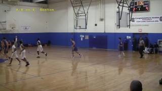 Acton Boxborough Varsity Boys Basketball vs East Boston 12 9 16