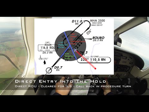 ? Direct Entry - IR holding pattern