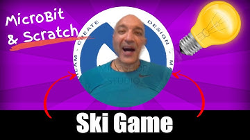 Make a Ski game Learn to Code  with MicroBit and Scratch