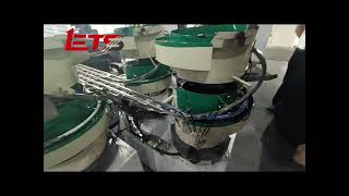 Automatic odd form insertion machine for Needles 6 spindles