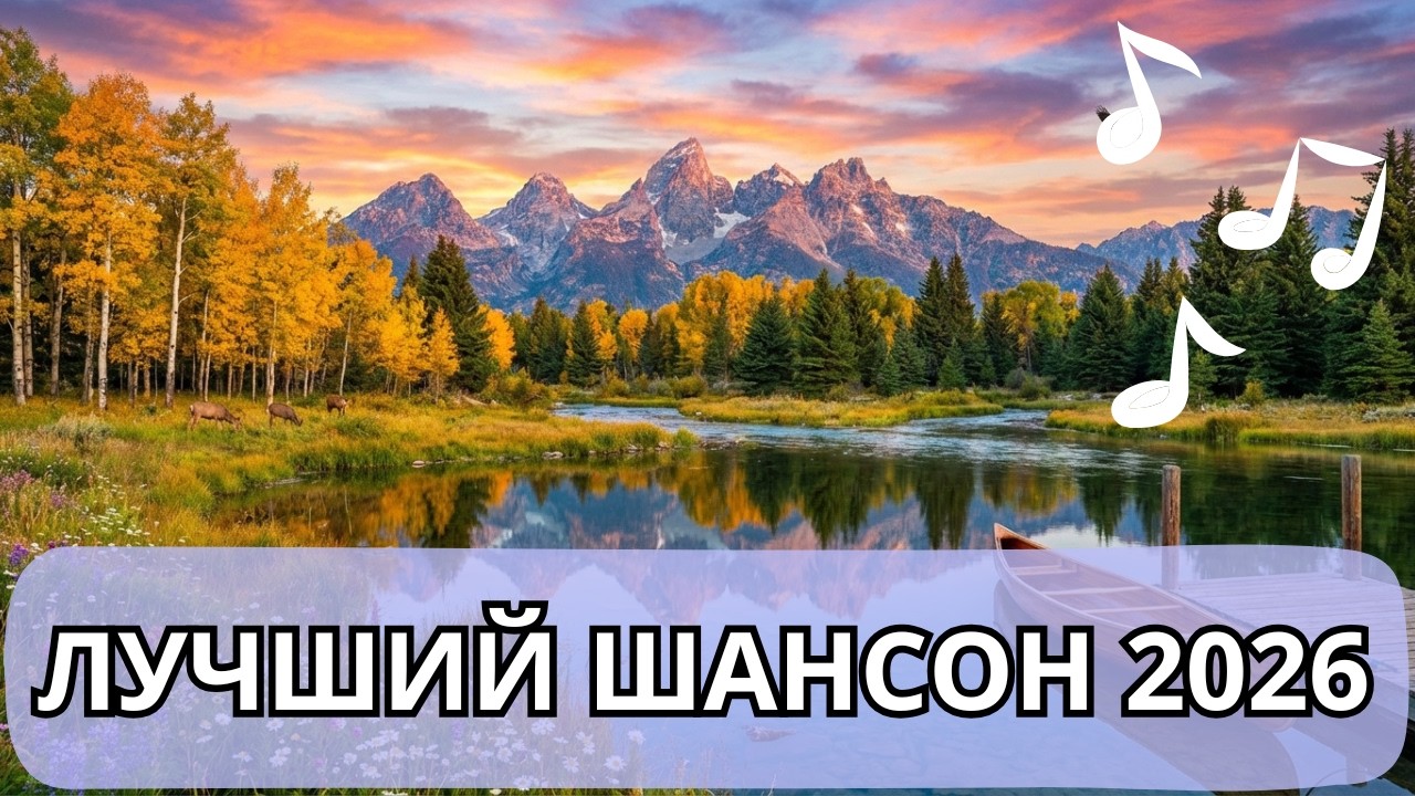 Самый душевный шансон на ютубе, песни о нас, простых людях и о простом человеческом счастье