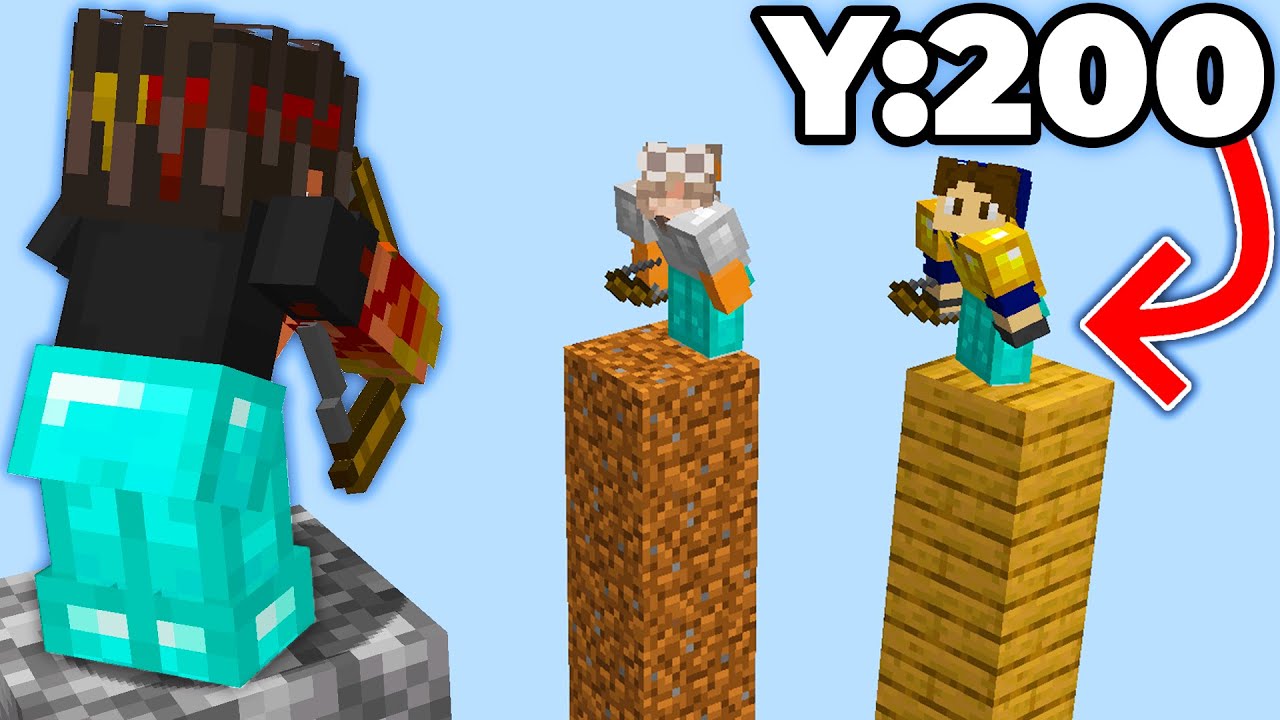 Racing Players to the Minecraft Sky