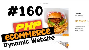 #160 PHP Ecommerce website development | home page Image slider | MVC OOP - Quick programming