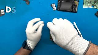 How to repair Nikon DSLR camera D500 - exchange shutter assy