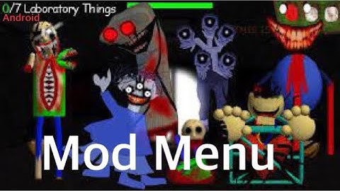 Baldi Basics The Old Laboratory Android Mod Menu