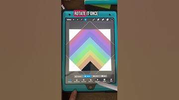 How to Make a Seamless Pattern in Procreate #Shorts | Beginner Digital Art Tutorial