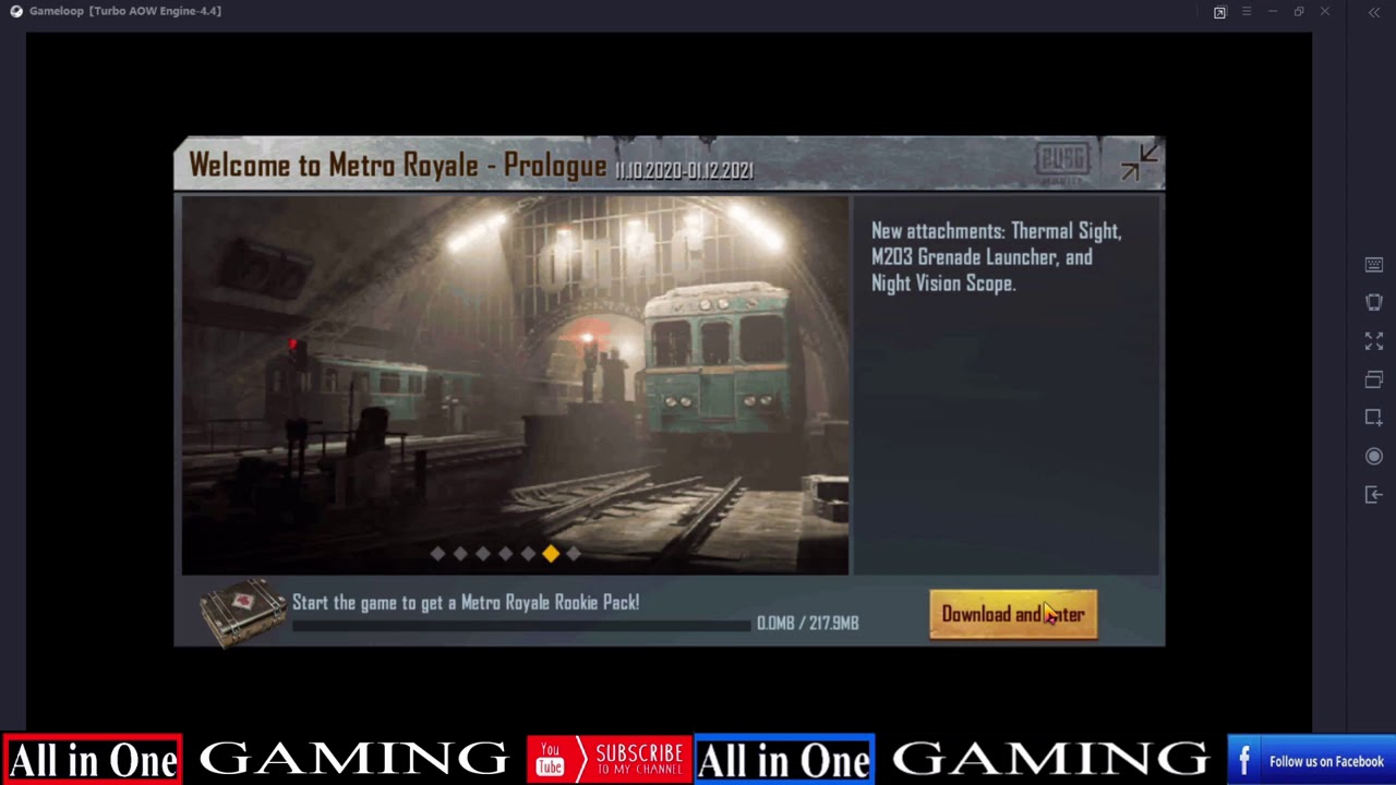 PUBG MOBILE METRO ROYALE PROLOGUE UPDATE YouTube