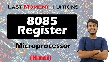 8085 Register  | Microprocessor Architecture Lecture in Hindi