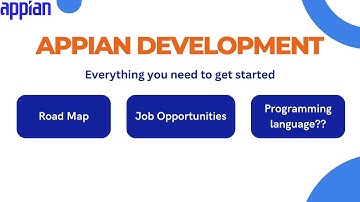 Appian Development Roadmap | Pre-requisite to learn Appian | Job opportunities  | Appian Tutorial