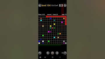 How To Solve Flow Free Premium 15x15 Mania Level 104 Hard Board Walk Through Solution Walkthrough