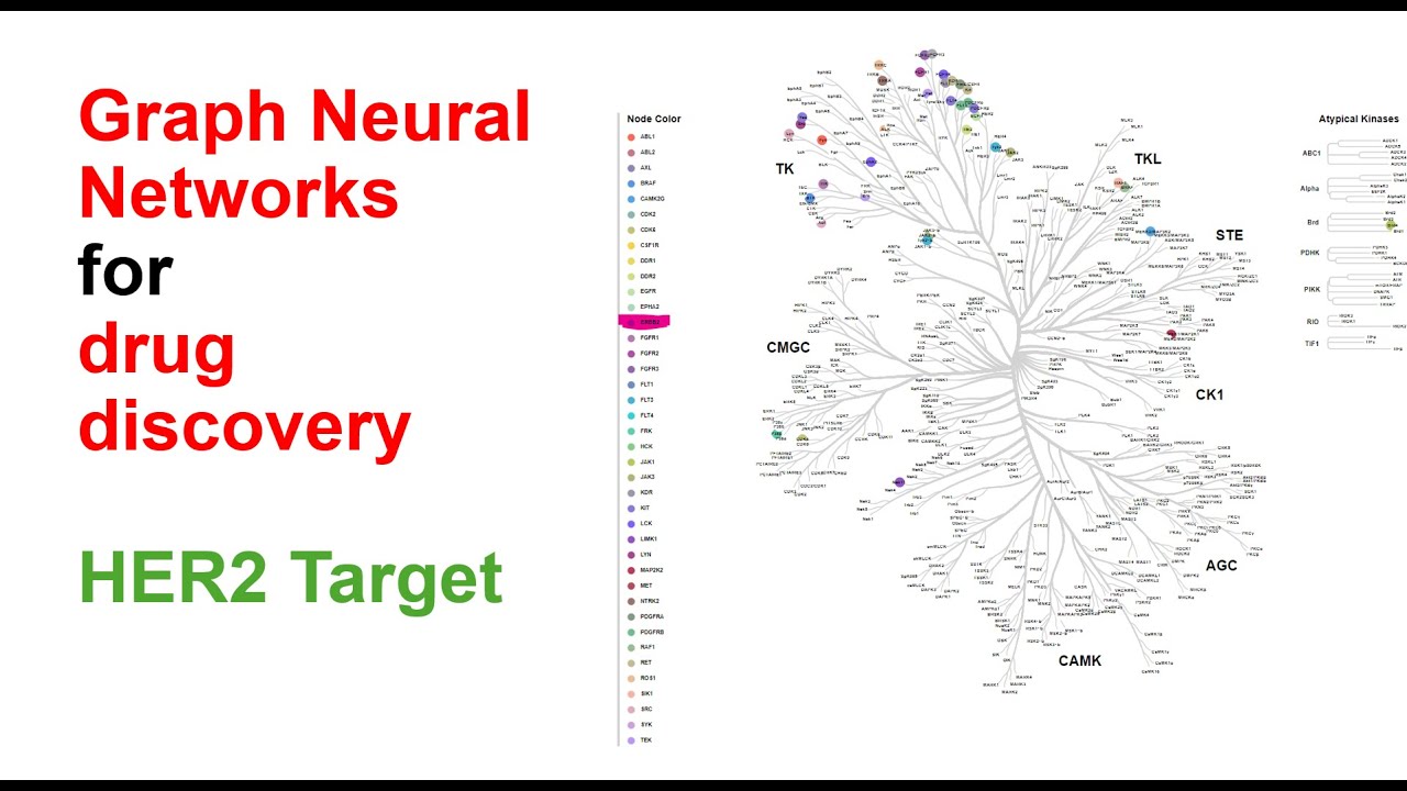 Drug discovery using Graph Neural Network for HER2 cancer target - YouTube