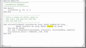 Sub Procedures Part 2