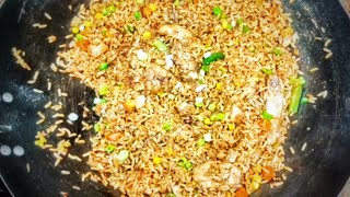 HOW TO MAKE DELICIOUS CHINESE CHICKEN FRIED RICE AT HOME, SIMPLE FRIED RICE RECIPES FOR BEGINNERS