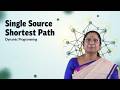Single Source Shortest Path Problem using Dynamic Programming by Dr. K Suvarchala
