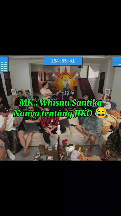 Whisnu Santika nanya tentang JIKO #yb #A4ACLAN #marapthon #shorts