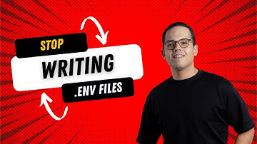Stop writing .env files