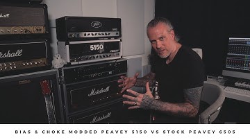 Bias & Choke modded PEAVEY 5150 vs stock PEAVEY 6505