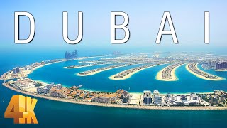 FLYING OVER DUBAI (4K UHD) - Wonderful Landscapes Film With Relaxing Music To Listen While Waiting