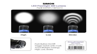Simon Cree LED Flashlight XPE 200 - Small Compact Multi-Purpose Hand Held Torch Lite screenshot 5