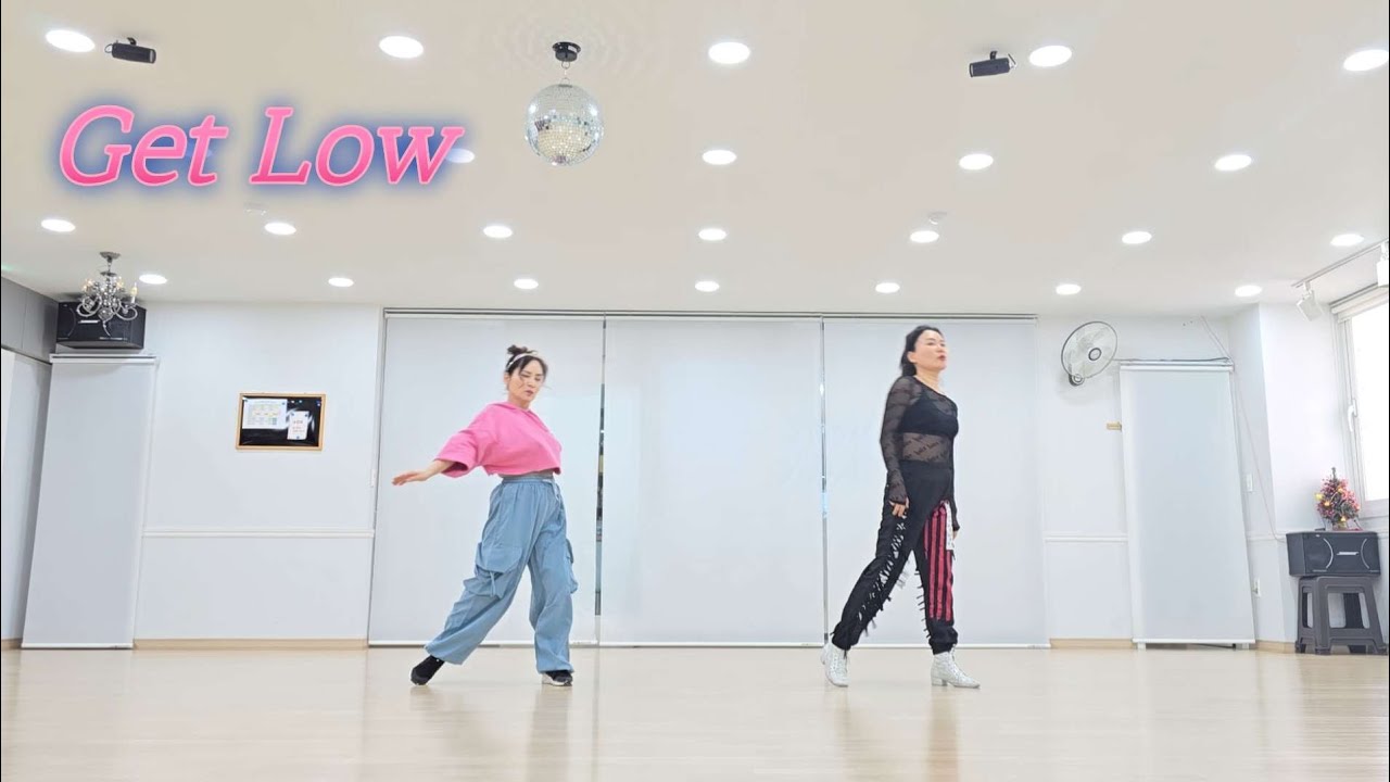 Get Low🍀 Line Dance Demo ## 대구시 수성구 지산동 홍라인댄스 010- 5003 -2606