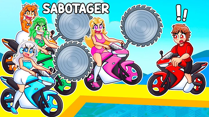 Attempting The MOST DANGEROUS 1v1 RACE With 4 SABOTAGERS...