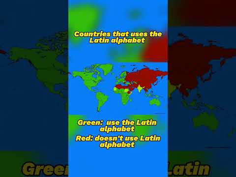 Countries That Use The Latin Alphabet Geography History Maps