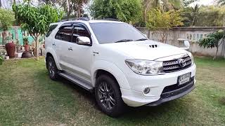 ตัดใจขาย‼️ Toyota Fortuner 2010 ตัวท๊อป TRD sportivo II รายละเอียดตัวรถ และ ของแต่งๆ ในราคา 4xx,xxx