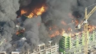 Massive fire engulfs nine-storey building in San Francisco