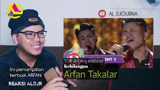 Best Perform Arfan Takalar  TOP 18 Dangdut Academy 5 'Kehilangan' Mashup Lagu Makassar
