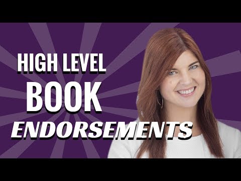 High Level Book Endorsements