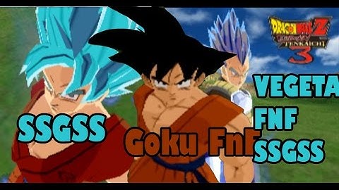 Dragonball z budokai Tenkaichi 3 mods goku FNF SSGSS VS VEGETA FNF SSGSS (download decragar)