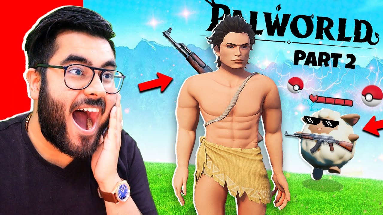 😎 I BECOME PAL MASTER!!! 😎 | PALWORLD Part 2 Hindi Funny | Hitesh KS