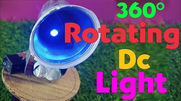DescriptionXदेसी जुगाड़ करेगा खेतो की निगरानी। how to make 360° rotating dc torch light at home