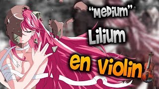 Elfen Lied - Lilium en Violín|How to Play,Tutorial,Tab,sheet music,Como Tocar|Manukesman