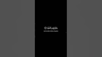 ياسر الدوسري سورة الشعراء الايه 88-104 #قرآن_كريم #قرآن #ياسر_الدوسري #quran