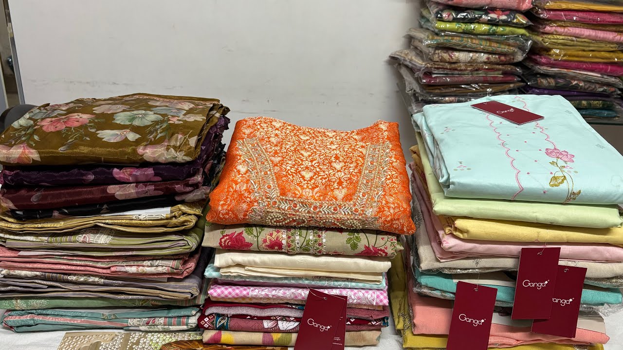 Ganga cotton suits || Jai Vijay cotton suits || Sharara suits होलसेल रेटों पर || 9643808424 (27/2/26
