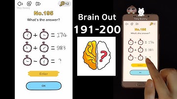 Brain Out Level 191 192 193 194 195 196 197 198 199 200 Walkthrough (Focus apps)