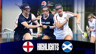 England 🏴󠁧󠁢󠁥󠁮󠁧󠁿 v Scotland 🏴󠁧󠁢󠁳󠁣󠁴󠁿 | HIGHLIGHTS Pool Play | 2026 Women's World Lacrosse Championship