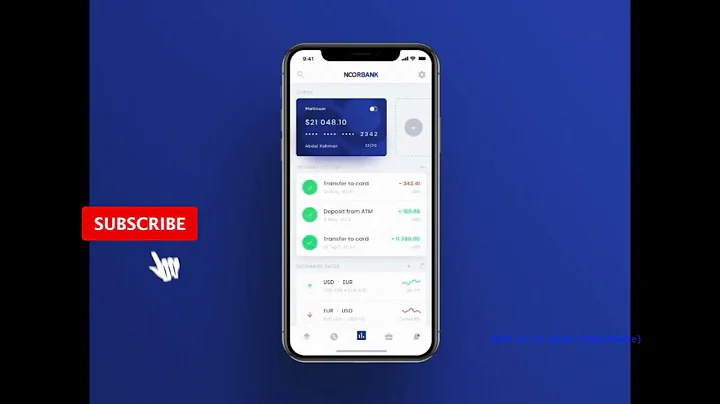 Fintech ideas Bank mobile app redesign Mobile app ideas Best #UI #UX #Design #Ideas - Web and Mobile