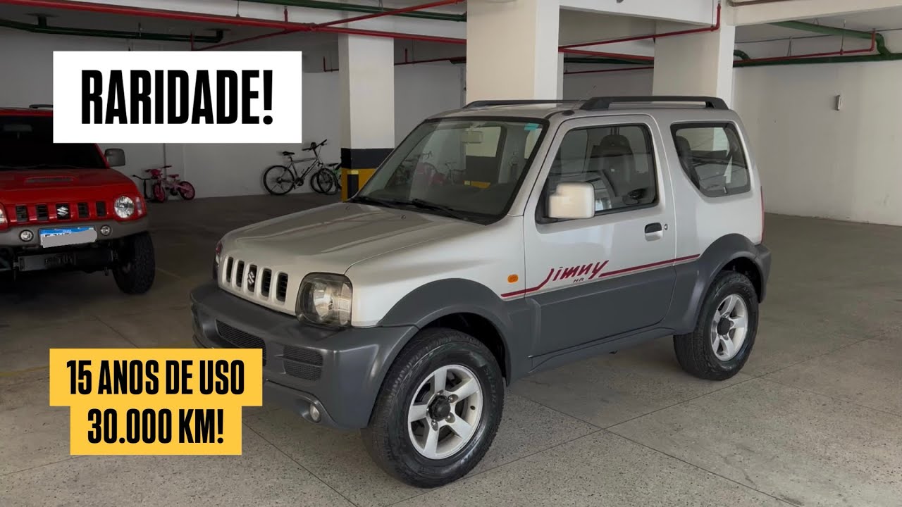 Incrível! Achei um Jimny 2010 com 30.000km!