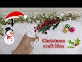 4 Christmas Decoration idea with Cotton Ear buds | Best out of waste Christmas Decoration idea🎄43