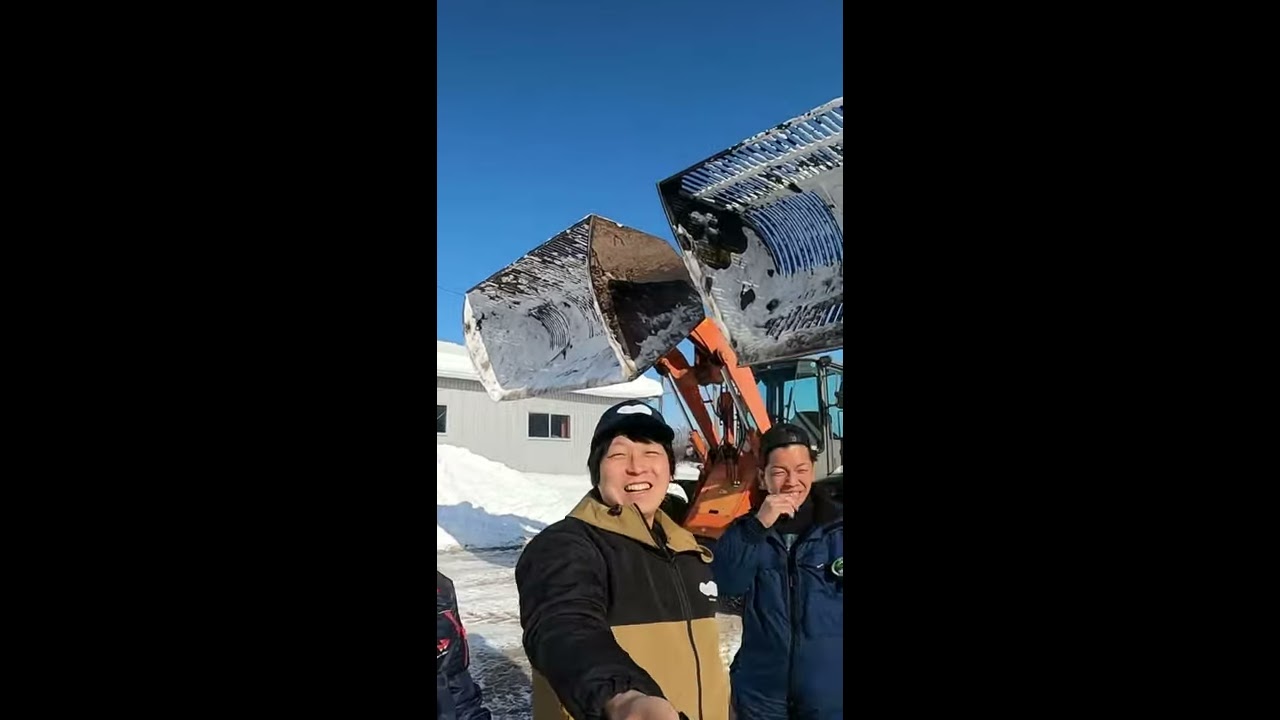 除雪】2021年完結 はたらくくるま ホイールローダー 日立×TCM